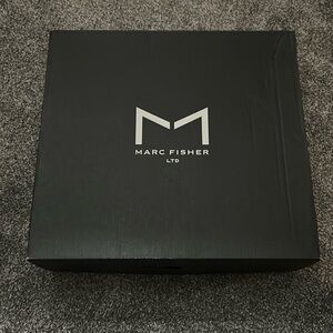 Marc Fisher Black heeled booties